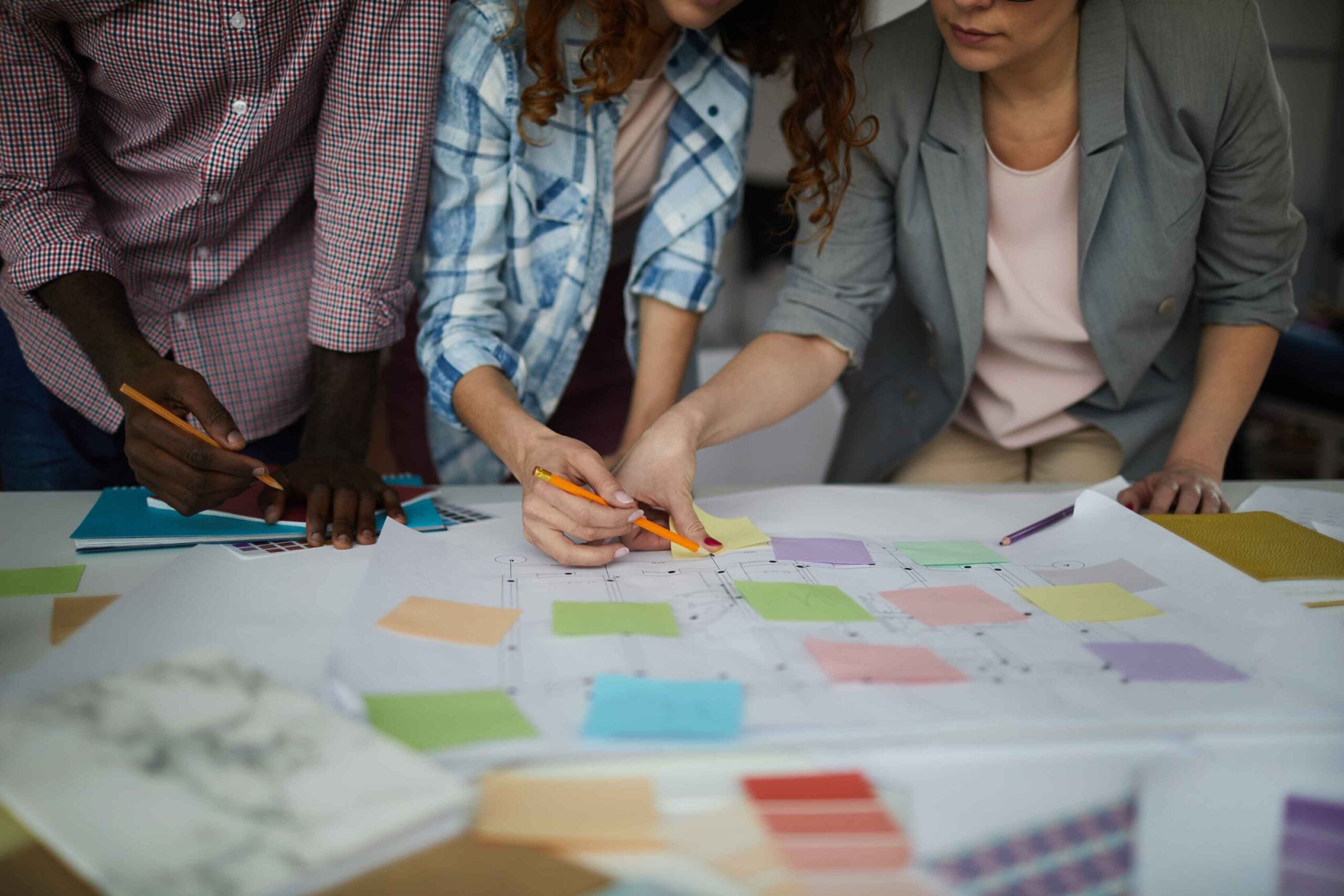 Project management and team roadmap planning